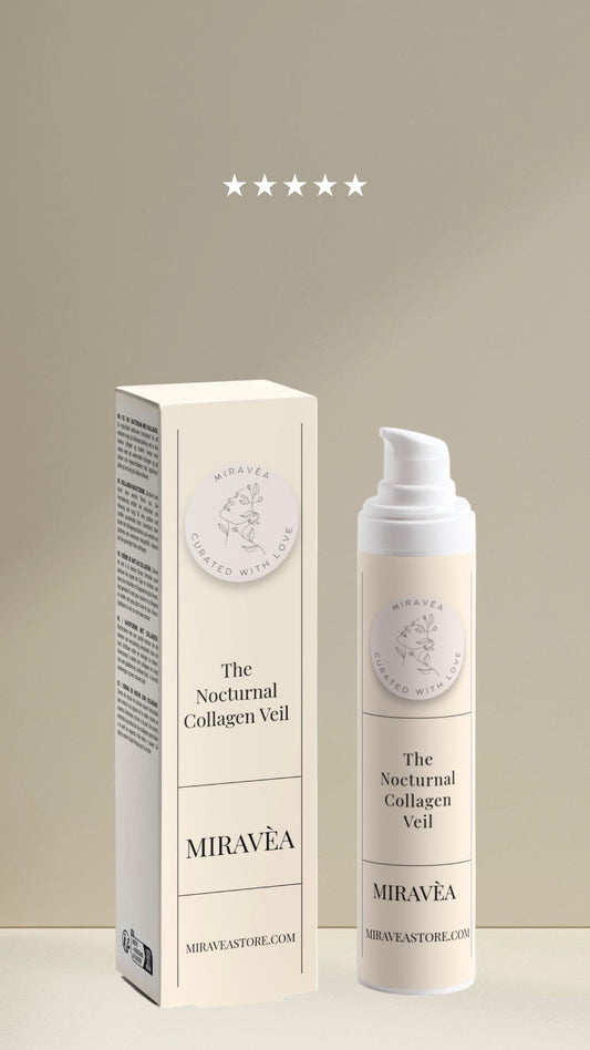 MIRAVÈA — The Nocturnal Collagen Veil | Anti - Age Night Cream by MiraVèa – luxury skincare product