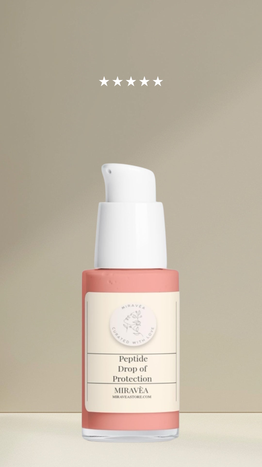 MIRAVÈA — Peptide Drop of Protection | Anti - Aging Peptide Serum by MiraVèa – luxury skincare product