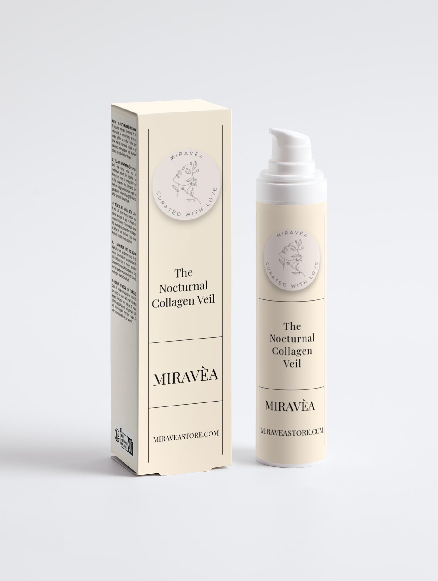 MIRAVÈA — The Nocturnal Collagen Veil | Anti-Age Night Cream